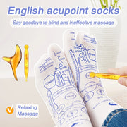 foot reflexology massage socks set, view 4 - MRSLM