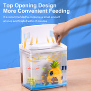 compact LED fish tank, view 5 - MRSLM