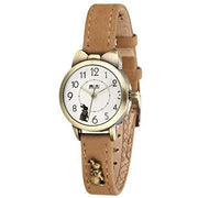 women's leather strap quartz watch, view 6 - MRSLM