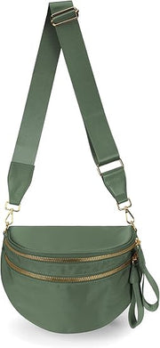 checkered crossbody shoulder bag, view 6 - MRSLM