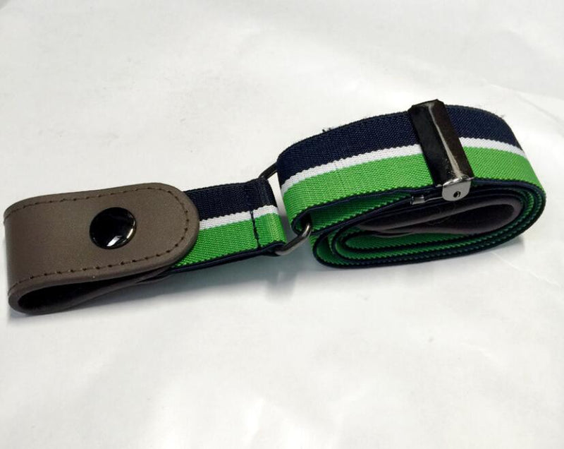 slim leather belt for men and women, view 11 - MRSLM