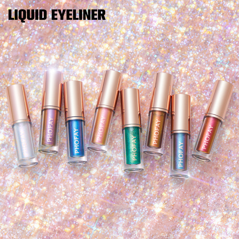 liquid glitter eyeliner set, view 7 - MRSLM