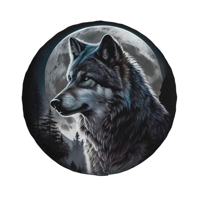 wolf spare tire cover, view 5 - MRSLM