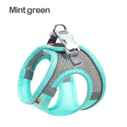 reflective dog harness vest, view 2 - MRSLM