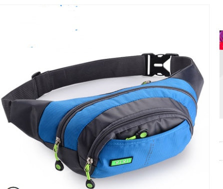 Waterproof Canvas Multi-pocket Phone Chest Bag