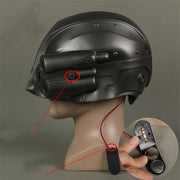 cyberpunk helmet mask, view 4 - MRSLM
