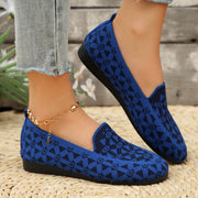 Round-toe breathable flat loafers, view 6 - MRSLM