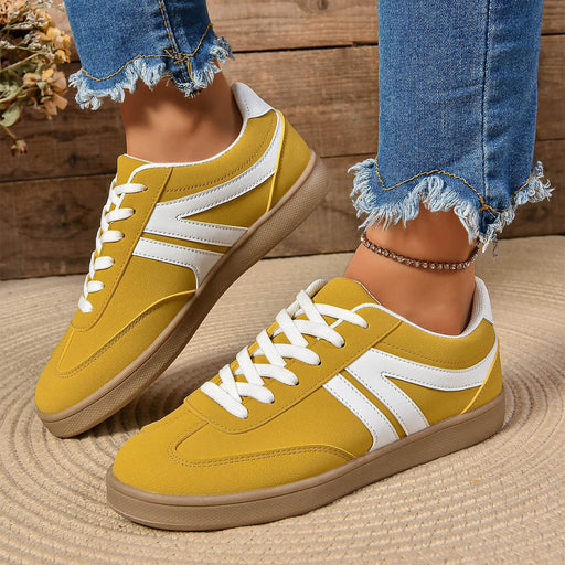 Lace-up round-toe flats - MRSLM