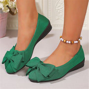 Bowknot flat loafers, view 3 - MRSLM