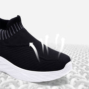Striped slip-on flat sneakers, view 6 - MRSLM