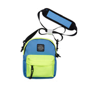 multicolor contrast crossbody bag, view 3 - MRSLM