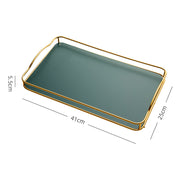 rectangular iron tea tray, view 4 - MRSLM