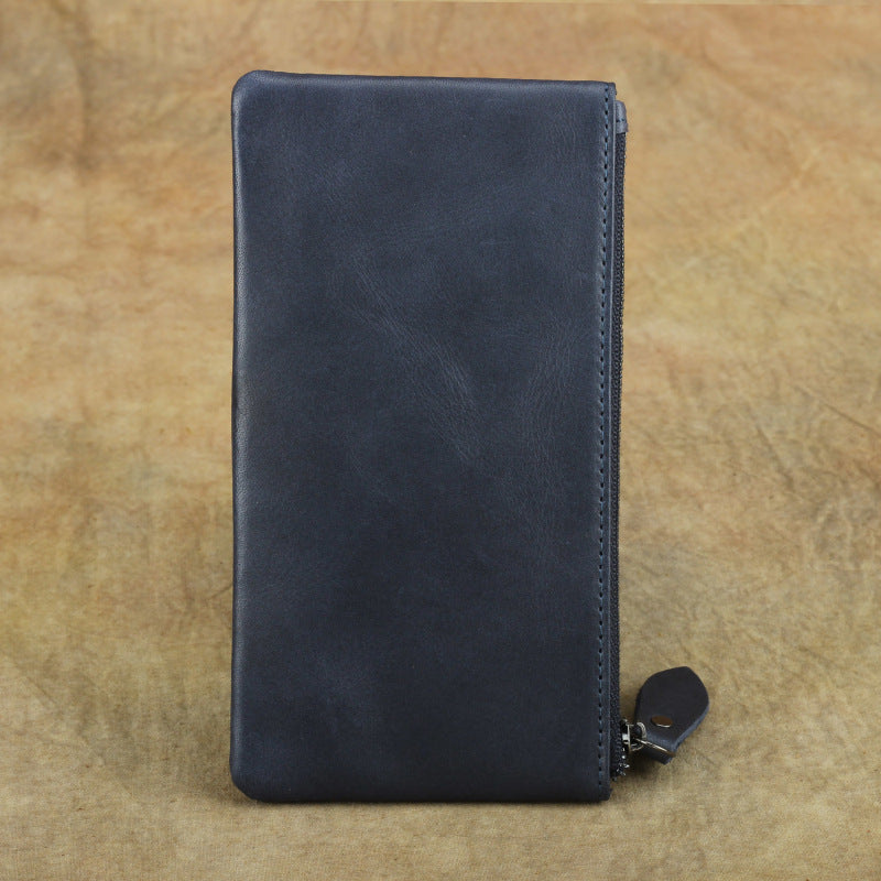 ultra-thin men's leather wallet, view 9 - MRSLM