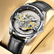 double-sided skeleton automatic watch, view 5 - MRSLM