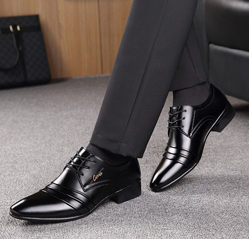 Men's formal business oxford shoes, view 2 - MRSLM