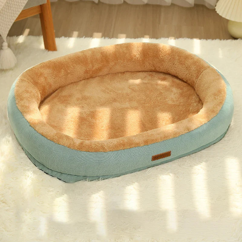 Fluffy winter puppy and cat bed, view 7 - MRSLM