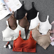 seamless wire-free women's fitness bralette - MRSLM