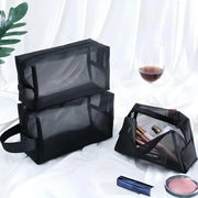 transparent mesh makeup bag, view 9 - MRSLM