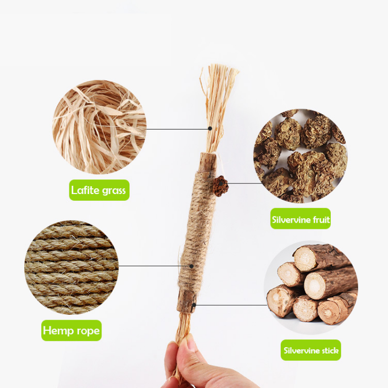 silvervine chew stick cat toy, view 7 - MRSLM