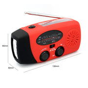 solar hand crank LED lantern, view 10 - MRSLM