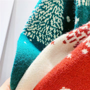 Women's Christmas tree jacquard sweater, view 8 - MRSLM