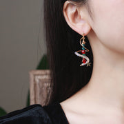 star christmas tree earrings - MRSLM