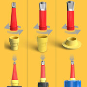 stainless steel caulk nozzle set, view 6 - MRSLM