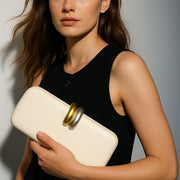 oval clutch crossbody bag - MRSLM