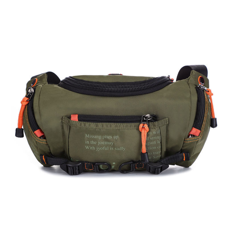 men's waterproof nylon shoulder bag, view 6 - MRSLM