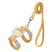 cute bee adjustable cat harness and leash, view 11 - MRSLM