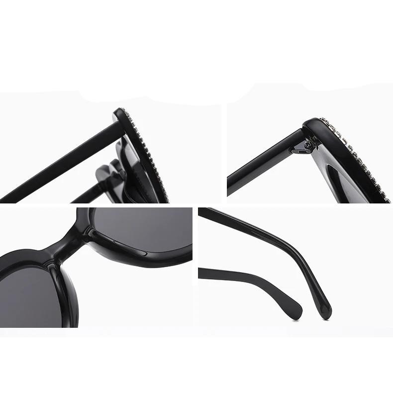 heart-shaped rhinestone sunglasses, view 15 - MRSLM