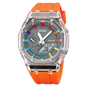 men's LED digital watch, view 3 - MRSLM