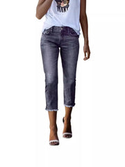 Women's retro slim-fit stretch jeans, view 9 - MRSLM