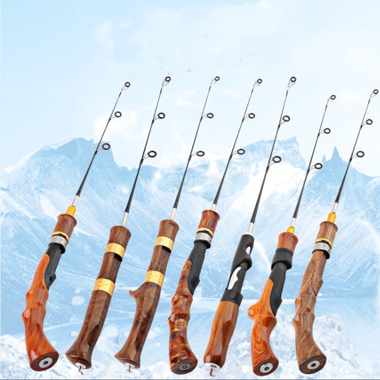 portable ice fishing pole, view 2 - MRSLM