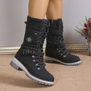 Fur-lined snow boots, view 4 - MRSLM