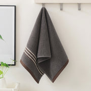 cotton striped towel, view 2 - MRSLM