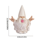 rocker gnome garden statue, view 8 - MRSLM