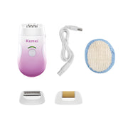 rechargeable 3-in-1 hair removal epilator, view 2 - MRSLM
