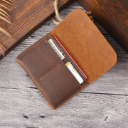 leather passport and ID holder, view 3 - MRSLM