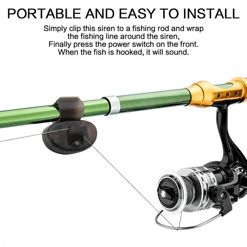 led fishing bite alarm, view 4 - MRSLM