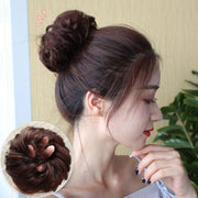 fluffy bun hair band wig - MRSLM