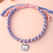 cute pet collar with bear pendant, view 7 - MRSLM