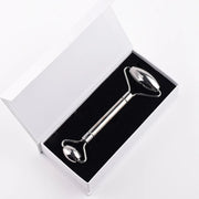 stainless steel facial roller and gua sha set, view 2 - MRSLM
