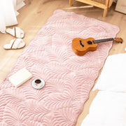 Banana leaf plush flannel rug, view 3 - MRSLM