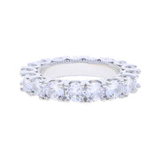 men's simple zirconia ring, view 5 - MRSLM