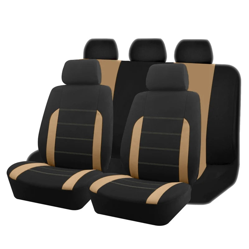 universal fabric car seat covers, view 6 - MRSLM
