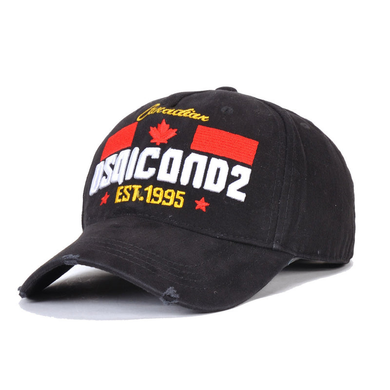 casual embroidered washed cotton hat, view 13 - MRSLM