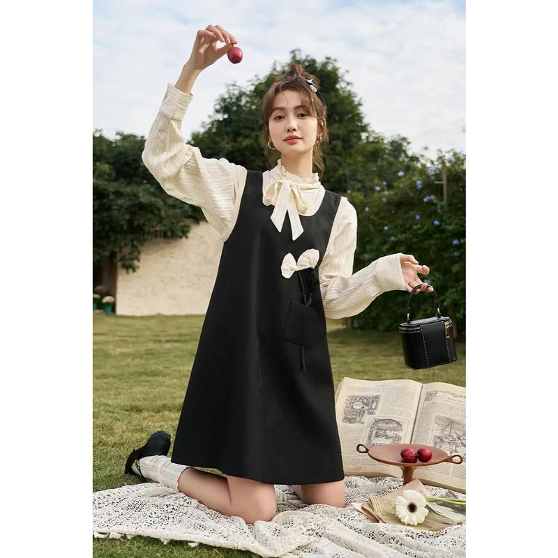 embroidered floral tank dress, view 3 - MRSLM