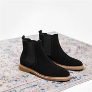 men's leather ankle Chelsea boots, view 2 - MRSLM