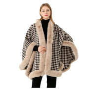 Faux cashmere cape shawl - MRSLM